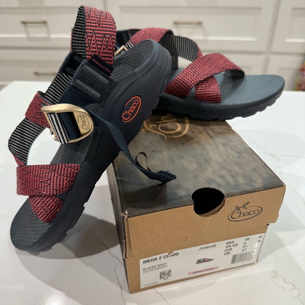 Chaco Women’s Sandals - Red and Navy